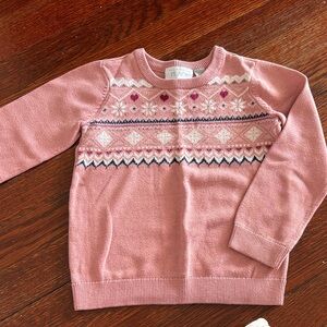The Children's Place Pink Patterned Sweater